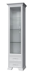 Шкаф-витрина Грация ШР-1, белый, 1 стекло, 420 в Тамбове