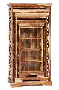 Шкафы для книг Бомбей - 0761A (набор 3 шт.) палисандр, натуральный (natural) арт.10047 в Тамбове
