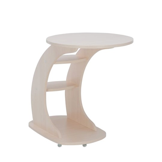 Подкатной стол Leset Стелс, цвет Молочный дуб в Тамбове - изображение 3