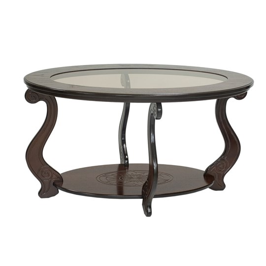 Овальный столик Виват С, цвет Орех в Тамбове - изображение 1