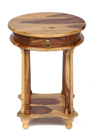Столик кофейный Бомбей - 1149  палисандр, 45*45*60, натуральный (natural) арт.10049 в Тамбове - изображение 2