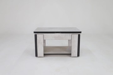 Складной стол-трансформер Дэнс, цемент светлый в Тамбове - предосмотр 1