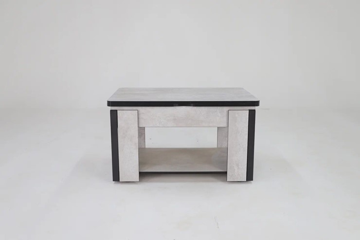 Складной стол-трансформер Дэнс, цемент светлый в Тамбове - изображение 1