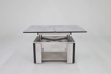 Складной стол-трансформер Дэнс, цемент светлый в Тамбове - предосмотр 4