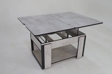 Складной стол-трансформер Дэнс, цемент светлый в Тамбове - предосмотр 5