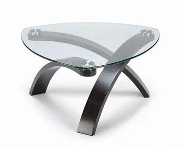 Стеклянный столик Гурон 3 (венге структура) в Тамбове