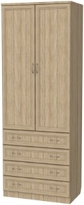 Шкаф распашной 103 со штангой, цвет Дуб Сонома в Тамбове - предосмотр