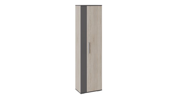 Шкаф двухдверный Нуар (Фон серый/Дуб сонома) в Тамбове - изображение