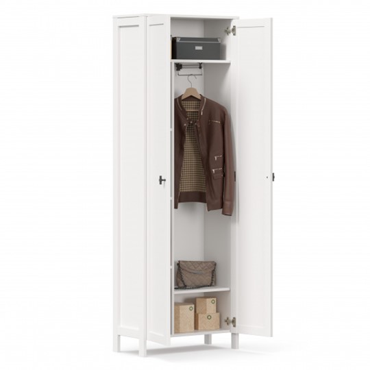 Шкаф 2х-дверный Бланко ЛД 137.020.000 (Белый) в Тамбове - изображение 3