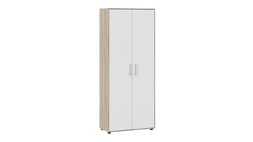 Распашной шкаф комбинированный Витра тип 1 (Дуб сонома/Белый ясень) в Тамбове - предосмотр