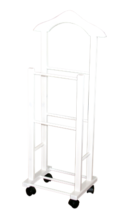 Вешалка для одежды напольная 46х30х109ю,Полиуретан белый в Тамбове - изображение