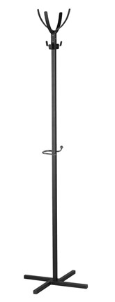 Вешалка напольная Крауз-6, цвет черный в Тамбове - изображение