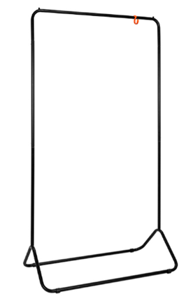 Гардеробная вешалка Радуга 3-ВНП 391 Черный в Тамбове - изображение