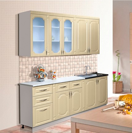Гарнитур на кухню Классика 2000, цвет Дуб беленый в Тамбове - изображение