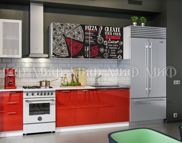Готовая кухня фотопечать Пицца 1,8 в Тамбове - предосмотр