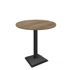 Барный стол SHT-TU5-BS2/H110 / SHT-TT 90 ЛДСП (дуб галифакс табак/черный) в Тамбове