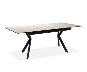 Кухонный раздвижной стол Бордо 2CX 160х90 (Oxide Avorio/Графит) в Тамбове - предосмотр 5