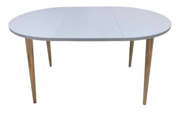 Кухонный раздвижной круглый стол Серый камень 90*90 см ЛДСП в Тамбове - предосмотр 9