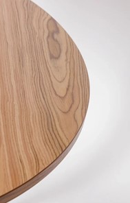 Кухонный стол круглый Шпон Ореха д. 90 см МДФ ножки орех в Тамбове - предосмотр 2