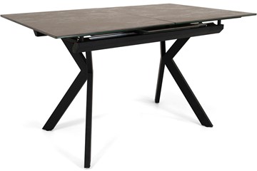 Кухонный раздвижной стол Бордо 1CX 140х85 (Oxide Moro/Графит) в Тамбове - предосмотр