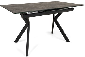 Кухонный стол раздвижной Бордо 1CX 140х85 (Oxide Nero/Графит) в Тамбове