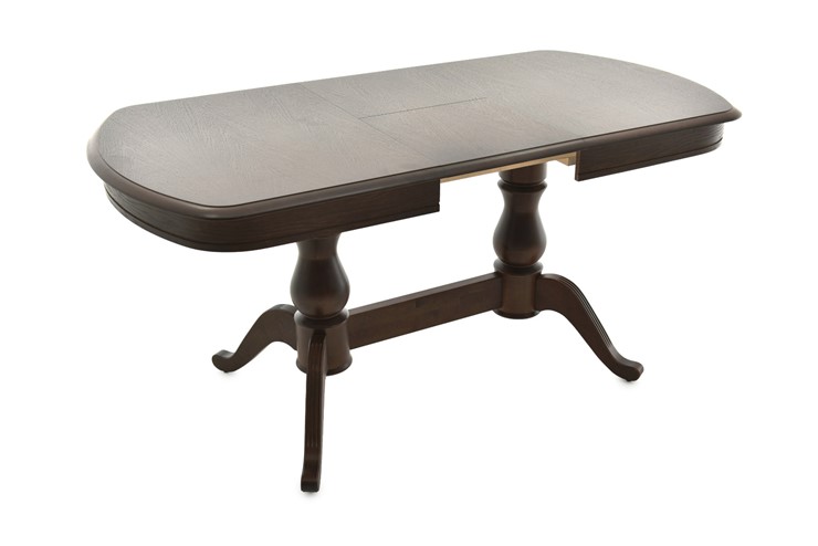 Кухонный раскладной стол Фабрицио-2 исп. Мыло 1400, Тон 9 (Морилка/Эмаль) в Тамбове - изображение 3