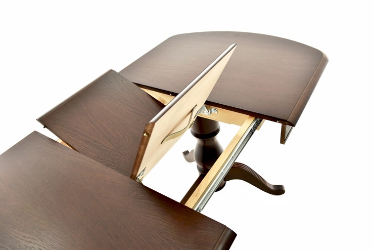 Кухонный раскладной стол Фабрицио-2 исп. Мыло 1400, Тон 9 (Морилка/Эмаль) в Тамбове - изображение 5