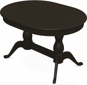 Обеденный раздвижной стол Фабрицио-2 исп. Овал 1600, Тон 11 Покраска + патина с прорисовкой (на столешнице) в Тамбове