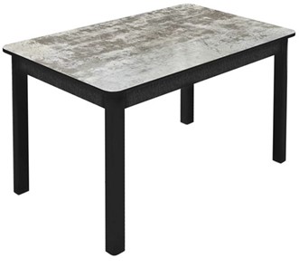 Кухонный раскладной стол Гамбург исп. 2, ноги метал. крашеные №23 (Exclusive h009/черный) в Тамбове