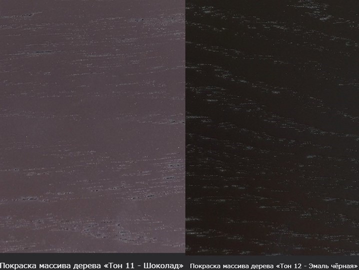 Обеденный раздвижной стол Кабриоль 1200х800, (Тон 7 - Орех тёмный) Морилка/Эмаль в Тамбове - изображение 12