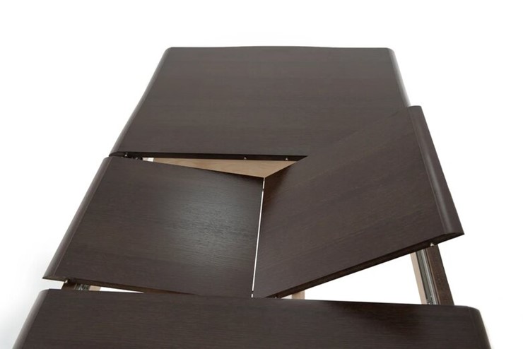 Обеденный раздвижной стол Кабриоль 1200х800, (Тон 7 - Орех тёмный) Морилка/Эмаль в Тамбове - изображение 7