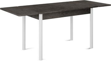 Раздвижной стол Милан-2 EVO, ноги белые, серый камень в Тамбове - предосмотр 1