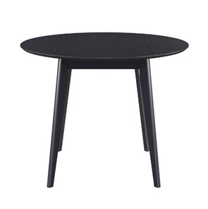 Кухонный стол раздвижной Орион Drop Leaf 100, Черный в Тамбове
