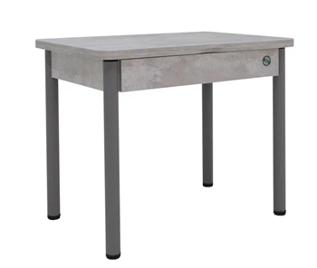 Кухонный раздвижной стол Прайм-3Р, Цемент светлый в Тамбове - предосмотр