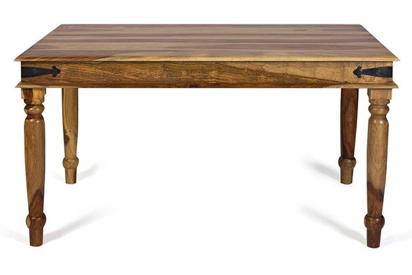 Кухонный обеденный стол Бомбей 0390-135 палисандр, 135*90*76, натуральный (natural) арт.11676 в Тамбове - изображение