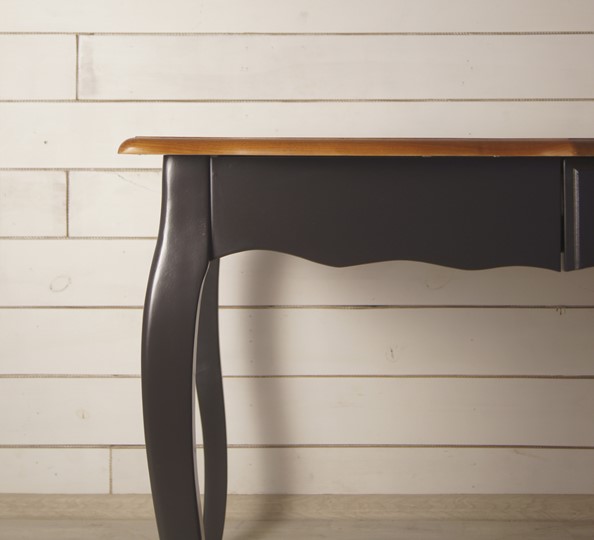 Обеденный стол Leontina с ящиком (ST9337MBLK) Черный в Тамбове - изображение 4