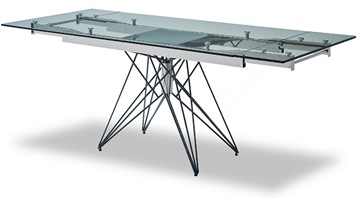 Кухонный стол раскладной T-041 (140) прозрачный в Тамбове - предосмотр 3