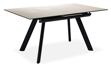 Обеденный раздвижной стол Бордо 3CQ 180х95 (Oxide Avorio/Графит) в Тамбове - предосмотр