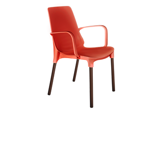 Кухонный стул SHT-ST76/S424 (красный/коричневый муар) в Тамбове