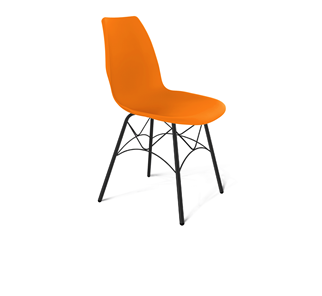 Обеденный стул SHT-ST29/S107 (оранжевый ral2003/черный муар) в Тамбове - предосмотр