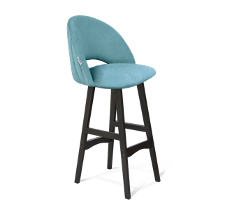 Барный стул SHT-ST34-1 / SHT-S65 (голубая пастель/венге) в Тамбове