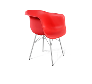 Обеденный стул SHT-ST31/S64 (красный/хром лак) в Тамбове