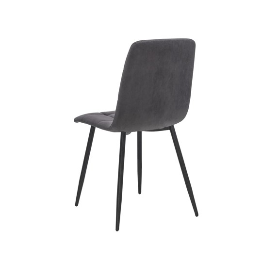 Обеденный стул Leset Скай (Металл черный/велюр графит) в Тамбове - изображение 3