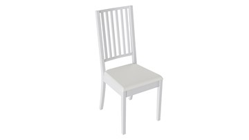 Обеденный стул Родос 2 (Белый матовый/тк № 166) в Тамбове