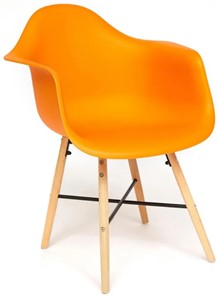 Кресло CINDY (EAMES) (mod. 919) 60х62х79 оранжевый арт.19049 в Тамбове