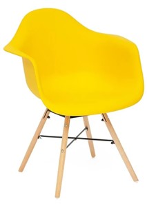Кресло CINDY (EAMES) (mod. 919) 60х62х79 желтый арт.19048 в Тамбове