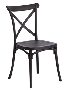 Кухонный стул CROSS (mod. PL24) 48х58х89 Black (черный) 05 арт.19693 в Тамбове
