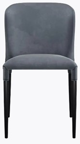 Обеденный стул dikline 275 С103 серый ножки черные в Тамбове
