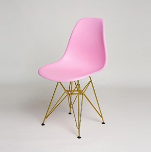 Обеденный стул DSL 110 Gold (розовый) в Тамбове - предосмотр
