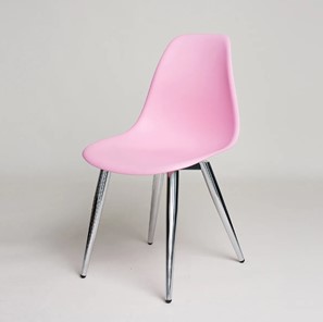 Обеденный стул DSL 110 Milan Chrom (розовый) в Тамбове